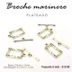 Broche marinero rectángulo