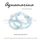 Aguamarina bola facetada 4mm