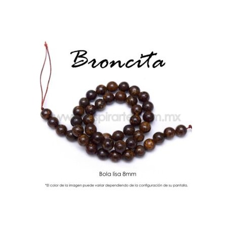 Broncita bola lisa 8mm
