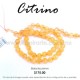 Citrino bola lisa 6 mm