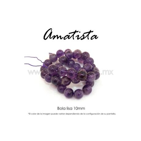 Amatista bola lisa 10mm
