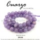 Cuarzo Lavanda bola lisa 6mm