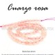 Cuarzo rosa bola 4mm