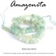 Amazonita bola lisa 4mm