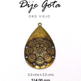 Dije gota oro viejo