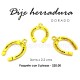 Dije herradura 3 cms x 2.2 cms