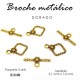 Broche marinero dorado