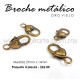 Broche perico corazón 27mm x 14mm
