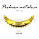 Dije pechera con argollas 9.3 cms