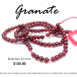 Granate bola lisa 3.5mm