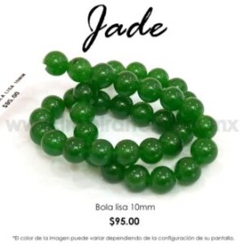 Jade bola lisa 10 mm