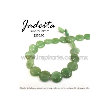Jadeita luneta 18mm