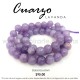 Cuarzo Lavanda bola lisa 6mm