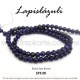 Lapislázuli, bola lisa 4mm