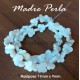 Madre perla, mariposa 11mm x 9mm