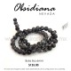 Obsidiana nevada, bola lisa 6mm