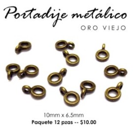 Portadije metálico