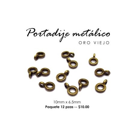 Portadije metálico