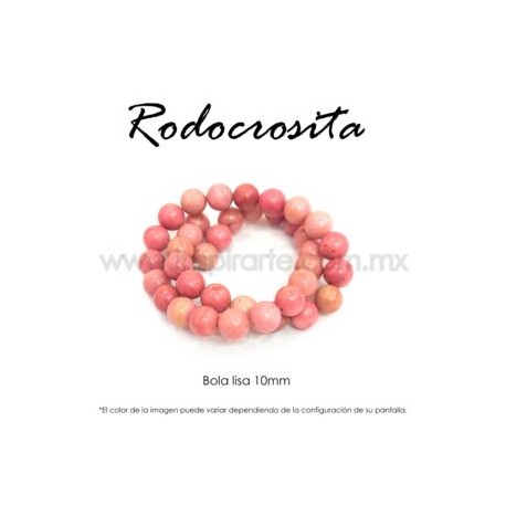 Rodocrosita bola lisa 10mm