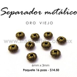 Separador dona rayitas 6mmx3mm