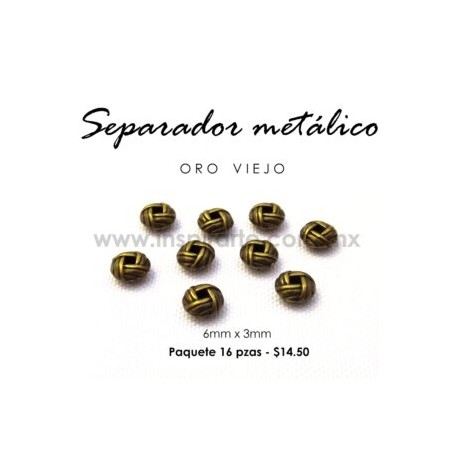 Separador dona rayitas 6mmx3mm