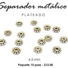 Separador flor 6.5mm
