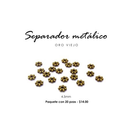 Separador florecita