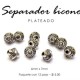 Separador metálico 6mm x 7mm