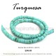 Turquesa dona 4.5mm x 2mm