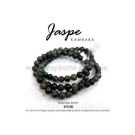 Jaspe Kambaba bola lisa 4 mm