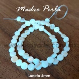 Madre perla, luneta 6mm