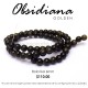 Obsidiana Golden, bola lisa 6mm