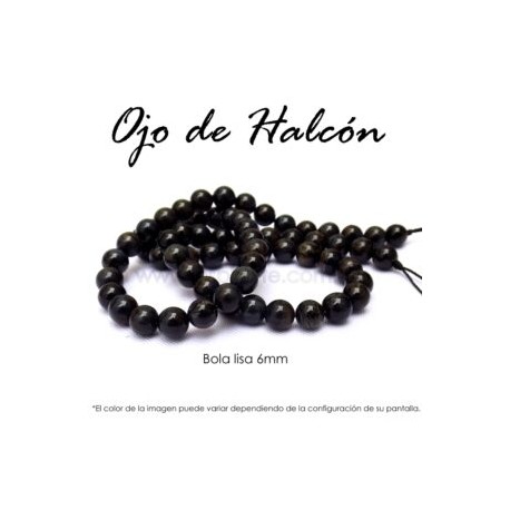 Ojo de Halcón, bola lisa 6mm