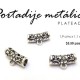 Portadije metálico 1.9 cms x 1.1 cms
