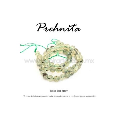 Prehnita bola lisa 6mm