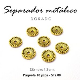 Separador botón 1.2 cms