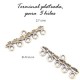Terminal 5 argollas 2.7 cms x 0.9 cms