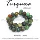 Turquesa africana bola lisa 12mm