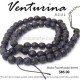 Venturina azul, bola facetada 6mm