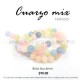Cuarzo Mix Pastel bola lisa 6mm
