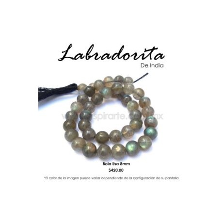 Labradorita bola lisa 8mm