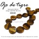 Ojo de tigre, moneda 25mm