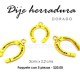 Dije herradura 3 cms x 2.2 cms