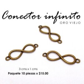 Dije infinito oro viejo