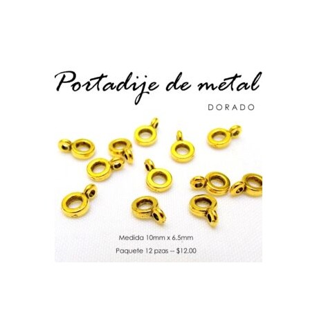 Portadije metálico