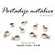 Portadije metálico 10mm x 6.5mm