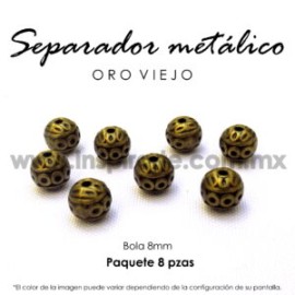Separador bola garigoleada
