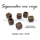 Separador cubo 9mm x 9mm
