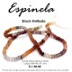 Espinela multicolor dona 4mm x 2mm