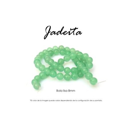Jadeita bola lisa 8mm